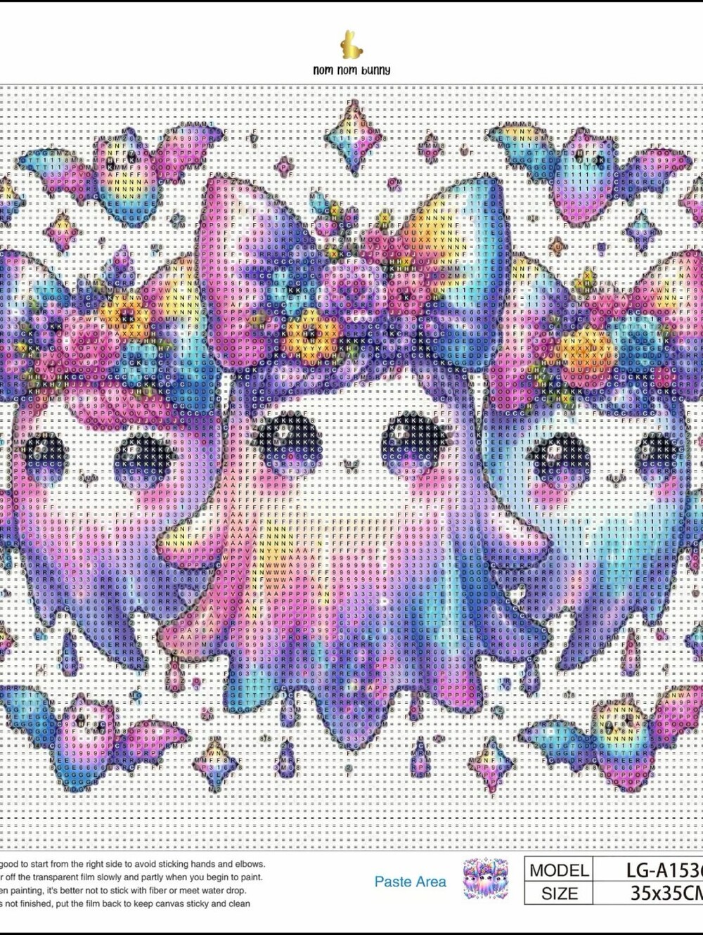 Girlie Ghosties DIY 5D Full Round Drill Diamond Painting